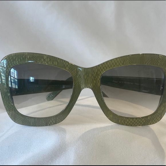Andy Wolf Austria Lace & Acetate Sunglasses L.Ed - Picture 5 of 8